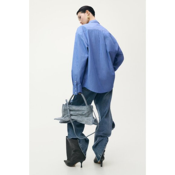 NWT Glenn Martens x H&M Wire Boning Poplin Shirt sz XL - Picture 5 of 7